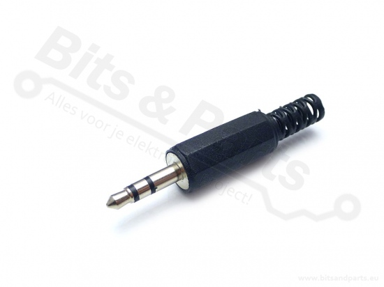 Jack plug male 3,5mm stereo